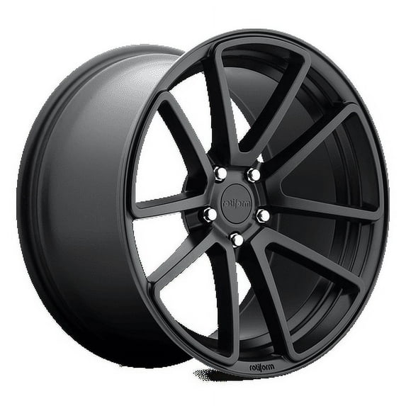 Rotiform 1PC Aluminum Rim R122 SPF 18X8.5in Matte Black Finish, R1221885F8+45