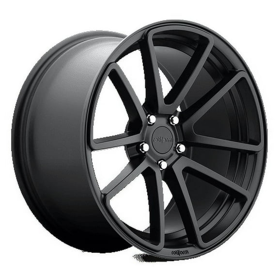 Rotiform 1PC Aluminum Rim R122 SPF 18X8.5in Matte Black Finish, R1221885F8+45