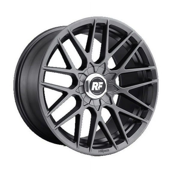 Rotiform 1PC Aluminum Rim R141 RSE 18X9.5in Matte Anthracite Finish, R141189552+35