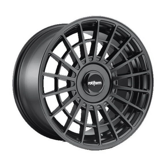 Rotiform 1PC Aluminum Rim R142 LAS-R 19X10in Matte Black Finish, R142190042+35