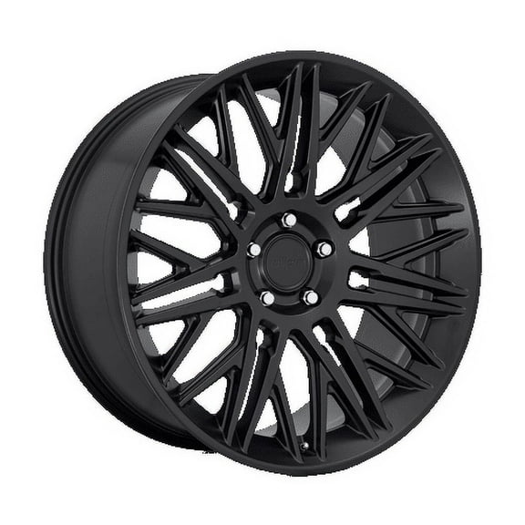 Rotiform 1PC Aluminum Rim R164 JDR 22X10in Matte Black Finish, R164220084+30