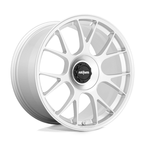 Rotiform 1PC Aluminum Rim R902 TUF 20X11in Gloss Silver Finish, R902201121+43T