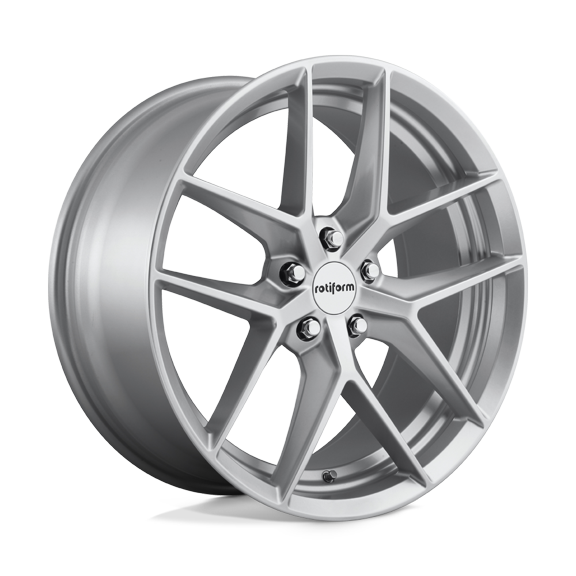 Rotiform 1PC Cast Aluminum Rim R133 18X8.5 5X4.25 GL-SLVR 45MM, R133188533+45