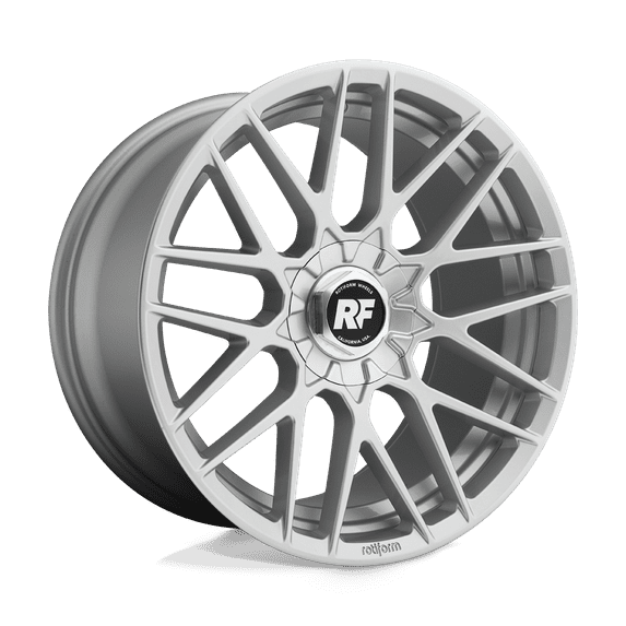 Rotiform 1PC Cast Aluminum Rim R140 18X8.5 5X112/4.5 GL-SLVR 45MM, R140188507+45