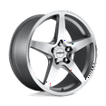 thumbnail image 1 of Rotiform 1PC Cast Aluminum Rim R147 18X8.5 5X112 GL-SLVR 45MM, R147188543+45, 1 of 4
