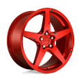 thumbnail image 1 of Rotiform 1PC Cast Aluminum Rim R149 18X8.5 5X112 GL-RED 45MM, R149188543+45, 1 of 4