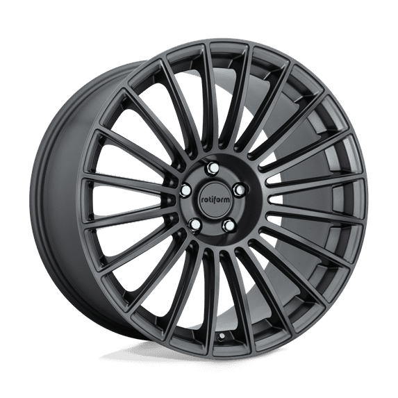 Rotiform 1PC Cast Aluminum Rim R154 19X8.5 5X112 MT-ANTH 30MM, R154198543+30