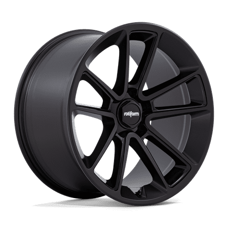 Rotiform 1PC Cast Aluminum Rim R194 21X9 5X4.5 MT-BLK-BLK-CAP 35MM, R194219065+35