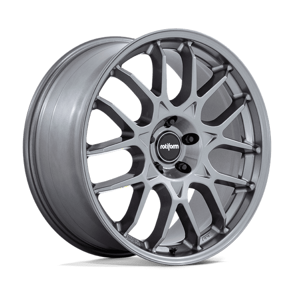 Rotiform 1PC Cast Aluminum Rim R196 21X9 5X112 GL-ANTH 27MM, R196219044+27