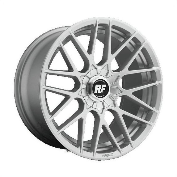 Rotiform 1Pc R140 Rse 20X10 5X112/5X114.3 35Et 72.56Cb Gloss Silver Wheel