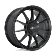 Rotiform Cast Aluminum Wheel R168 17x8 5x100/112 S-BLK 40mm, R1681780F3+40