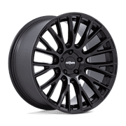 Rotiform Cast Aluminum Wheel R201 19x10 5x120 S-BLK 40mm, RC201MX19104940