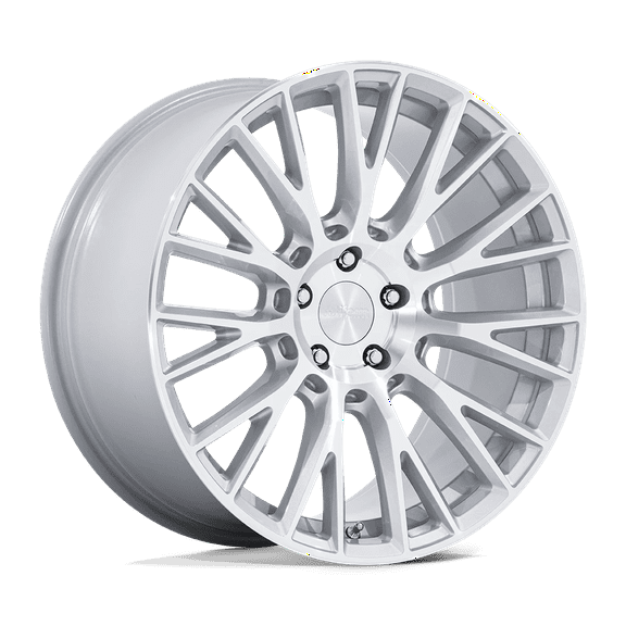 Rotiform Cast Aluminum Wheel R201 20x10 5x112 G-SLV-MCH 35mm, RC201SD20105735