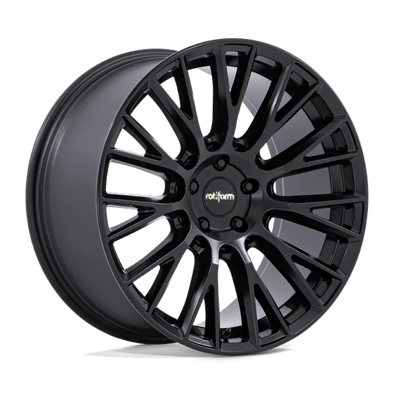 Rotiform Cast Aluminum Wheel R201 20x8.5 5x112 S-BLK 20mm, RC201MX20855720