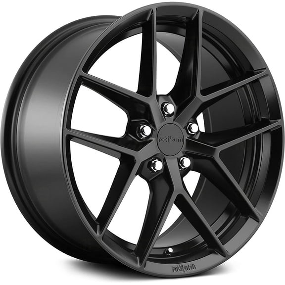Rotiform R134 Flg 18X8.5 5X112 45Et 66.56Cb Matte Black Wheel