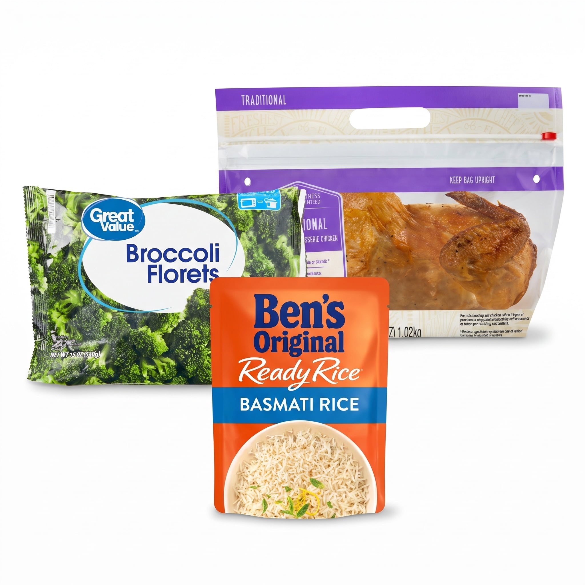 Rotisserie Chicken and Rice Meal