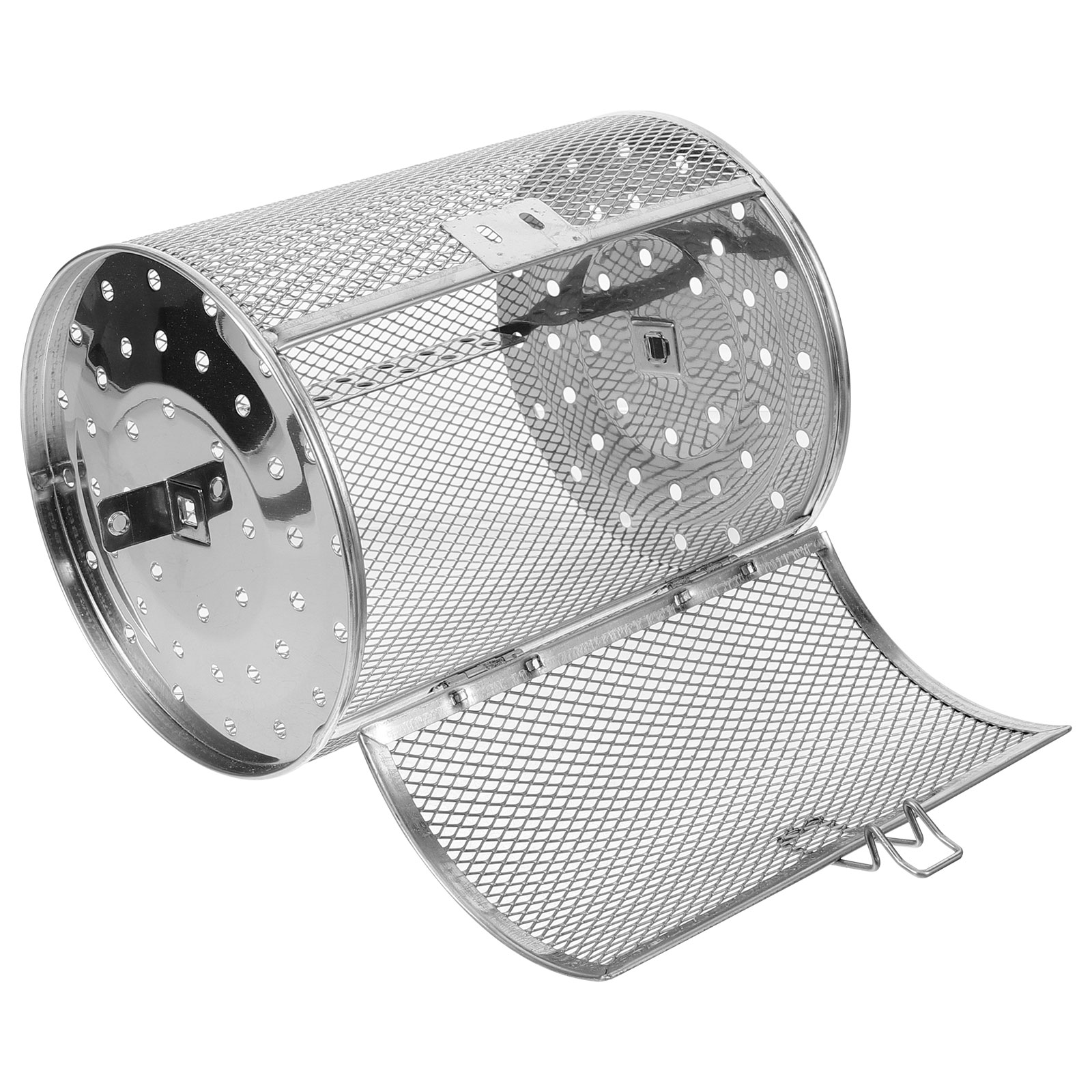 Rotisserie Roaster Basket for Grill Stainless Steel Broiling Pan