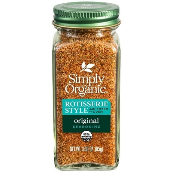 Simply Organic Original Rotisserie Style Seasoning, 3.00 oz