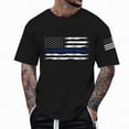 thumbnail image 1 of Rotm American Independence Day Independence Day T Shirt Adult Short Sleeve Crew T-Shirt for Crafting Navy,2XL, 1 of 1