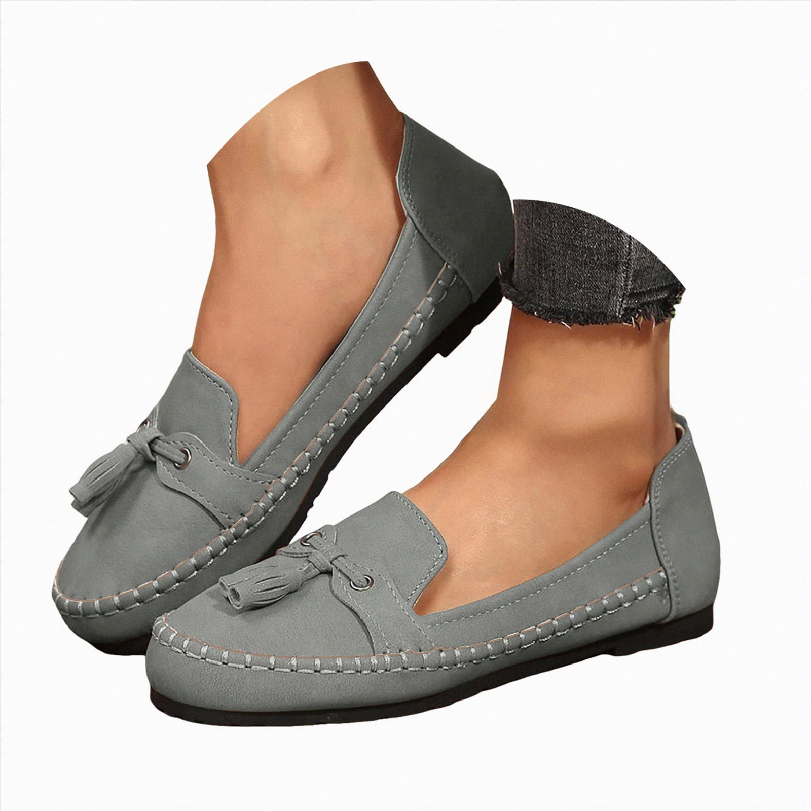 Rotm Business Casual Shoes Women Loafers for Women Wide Width Comfort ...