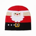 thumbnail image 1 of Rotm Festive Hats Christmas Leopard Print Santa Hat Novelty Xmas Holiday Hats Funny Plush Hat Festive Holiday Party Supplies for Unisex Adults Brick Red,One Size, 1 of 4