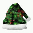 thumbnail image 1 of Rotm Ki'ds Santa Hat Cute Print Santa Hat Animal Christmas Hat Funny Holiday Party Headwear New Year Festive Accessory Green,S, 1 of 4