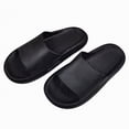thumbnail image 1 of Rotm Kids Shower Shoes Kids Boys Girls Slides Sandals Comfort Non-Slip Beach Pool Shower Shoes Indoor Outdoor Black,30, 1 of 4