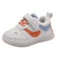 thumbnail image 1 of Rotm Light Shoes for Ki'ds Light up Toddler Shoes Kids Light Up Shoes Toddler Boys Breathable Led Flashing Sneakers Orange,11, 1 of 7