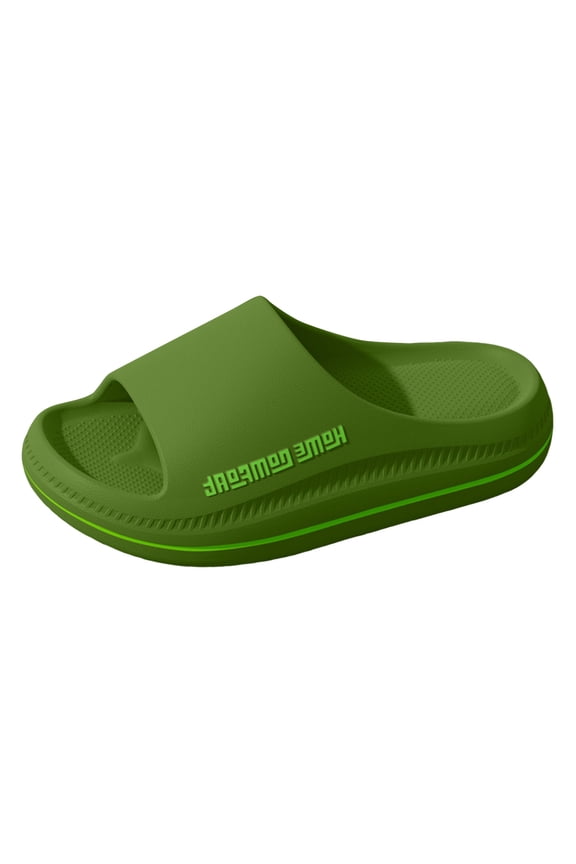 Massage Slippers for Men Shower Shoes for Women Massage Slide Sandals Soft Cushioned Anti-Slip Pool Slides Comfort Quick Drying with Drain Holes Bathroom Slippers Green,6