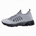 thumbnail image 1 of Rotm Men's Non Slip Running Shoes Ultra Light Breathable Casual Walking Shoes Fashion Sneakers Mesh Workout Sports Shoes Running Shoes Men Grey,Size 12, 1 of 7