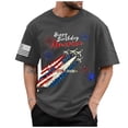 thumbnail image 1 of Rotm Mens Patriotic T-Shirts Country Flag T-Shirt | Patriotic Pride Tee for Men & Women Dark Gray,L, 1 of 6
