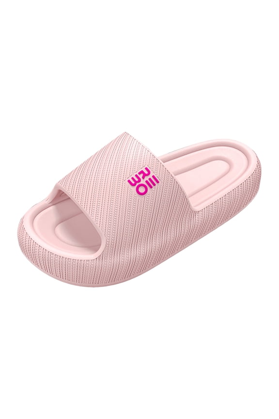 Shower Sandals Women Massage Slippers for Women Men Plantar Fasciitis Pain Relief Bath Slides Sandals Pink,7.5
