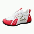 thumbnail image 1 of Rotm Slip On Tennis Shoes Women Women's Fashion Sneakers Casual Work Shoes Non Slip Running Shoes Athletic Sneakers Thick Soled Sports Walking Shoes Red,7.5, 1 of 7