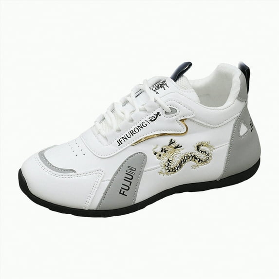 Rotm Sports Shoes for Women Womens Sneakers Air Cushion Running Shoes Lightweight Tennis Walking Shoes Mesh Breathable Gym Work Fashion Sneakers Athletic Comfortable Casual Grey,7