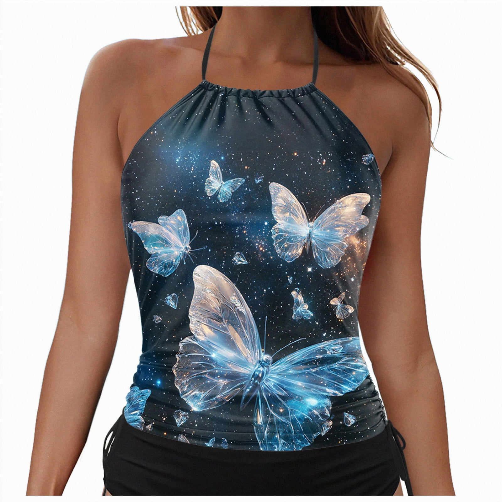Rotm Swim Tankini Top for Women Tankini Swim Tops for Women - Bathing ...