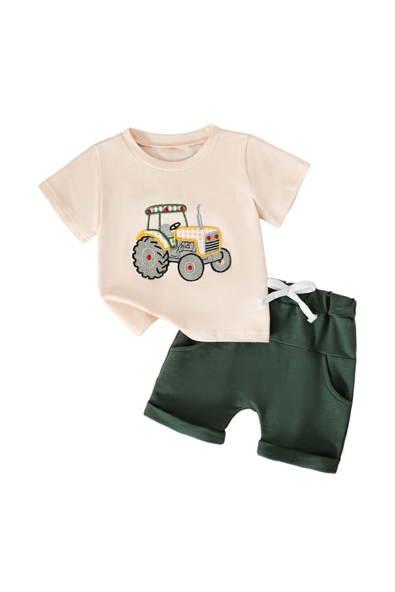 Toddler Boys Clothes Baby Boy Outfit Sets Baby Boy Summer Clothes Toddler Boy Outfits 3-4 Years,Light Yellow