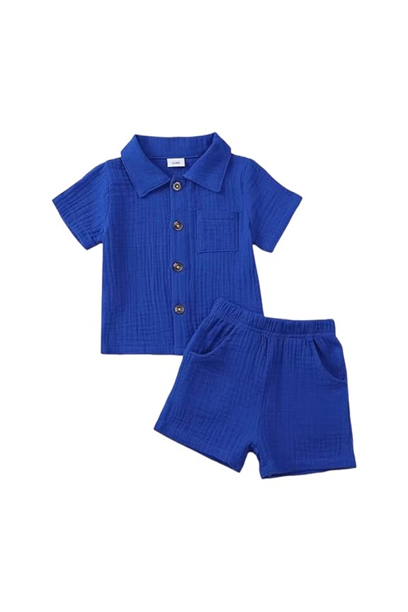 Toddler Boys Clothes Baby Boy Outfit Sets Baby Boy Summer Clothes Toddler Boy Outfits 6-12 Months,Dark Blue