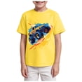 thumbnail image 1 of Rotm Unisex-Baby Toddler Solid Short Sleeve T-Shirts Yellow,11-12 Years, 1 of 4
