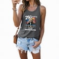 thumbnail image 1 of Rotm Usa Tank Top 250th America Anniversary Independence 250 Years of Freedom Tank Top Grey,XL, 1 of 7