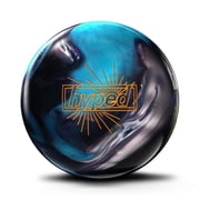 Roto Grip Hyped Pearl PRE-DRILLED Bowling Ball- Black/Blue/Charcoal