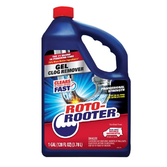 4PK-Roto Rooter 351999 Clog Remover, 128 Ounce