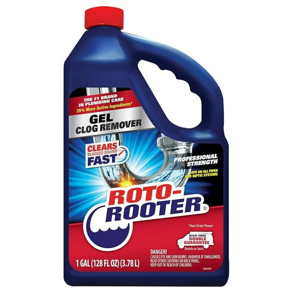 Roto Rooter Gel Clog Remover 1 gal. - Case of: 4;4