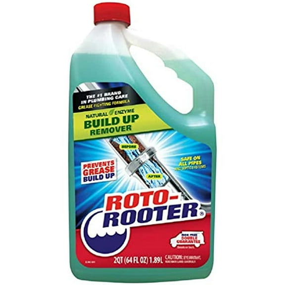 Roto-rooter 351271 Build-up Remover, Liquid, 64 Oz