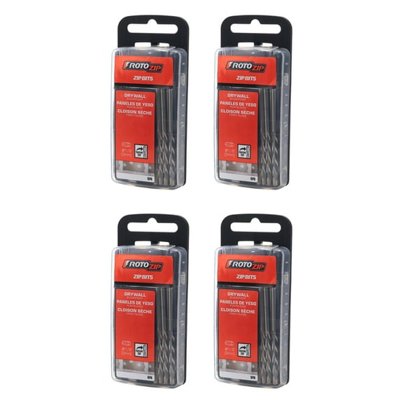RotoZip GP8 Guidepoint Drywall ZipBits (8 bits per pack) (4-pack)