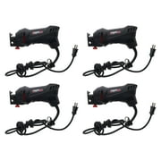RotoZip SS355-10-RC 120V 5.5 Amp High Performance Compact Corded Spiral Saw Tool Kit RECON 4-Pack
