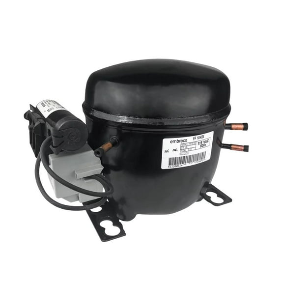 Rotom FF10HBX Refrigeration Compressor, 3650 BtuH, 115V, R134a