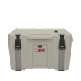 thumbnail image 1 of Rotomolded Hard Sided 96 Can Dual Function Cold/Hot Ice Chest Cooler for Camping and Outdoor, Tan, 50/80 Qt 2 Sizes in 1 by ZUBI COOLERS, 1 of 8