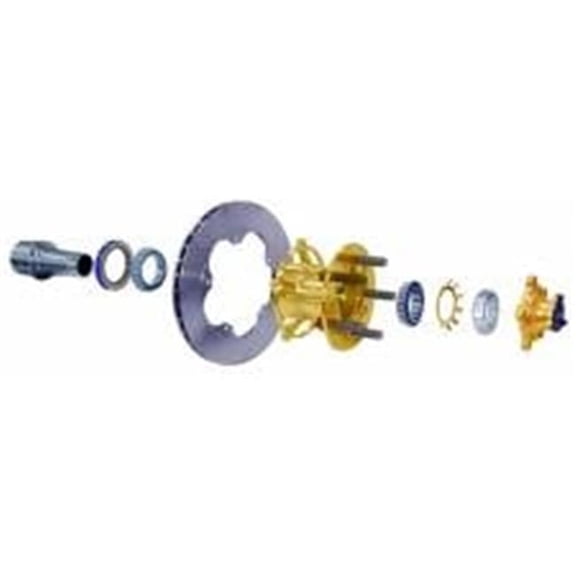 Coleman Machine 21698 0.81 x 11.75 in. 5 Bolt Brake Rotor