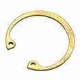 thumbnail image 1 of Internal Retaining Ring, Steel, Zinc Yellow Finish, 1 1/8 in Bore Dia., 50 PK HO-112ST ZD, 1 of 2