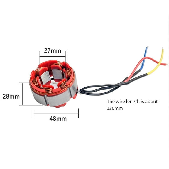 Rotor-For-Dayi 2106 Split Stator Brushless Lithium Electric Wrench Power Tools Replacement Accessories Motor Assembly Fittings
